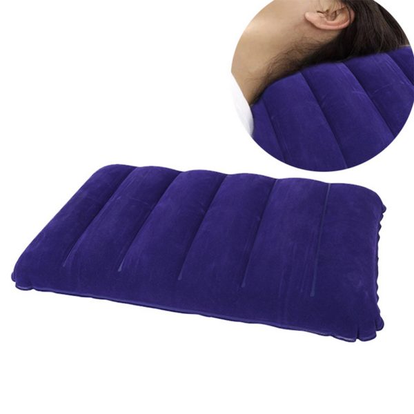 Inflatable Flocked Velvet Camping Sleeping